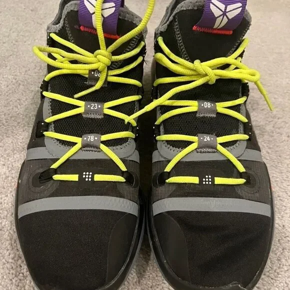 2018 NIKE AIR KOBE BRYANT AD EXODUS MAMBA CHAOS RACER BLACK [AV3555-003] 9.5